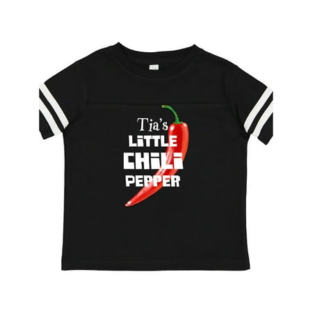 Inktastic Tia s Little Chili Pepper Gift Toddler Boy or Toddler Girl T-Shirt