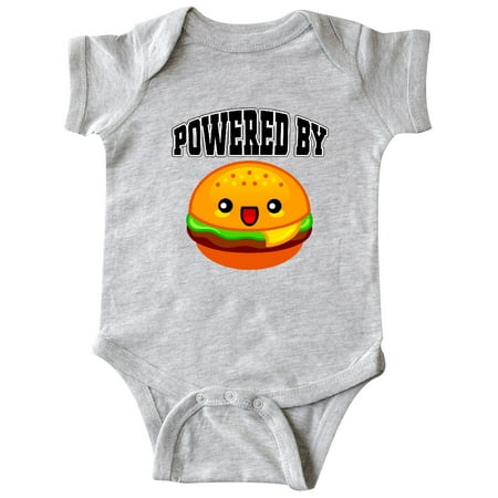 Inktastic Hamburger Powered by Burgers Gift Baby Boy or Baby Girl Bodysuit 
Inktastic Hamburger Powered by Burgers Gift Baby Boy or Baby Girl Bodysuit