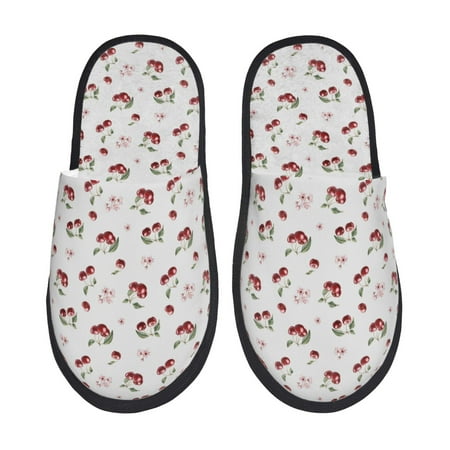 Silkie Cherry Berries Slippers for women and Men House Shoes for Unisex Indoor House Shoes-Medium
Silkie Cherry Berries Slippers for women and Men House Shoes for Unisex Indoor House Shoes-Medium