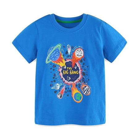 MXIEZI 2-8Y Boys Short Sleeve T-Shirts Kids Crewneck Pullover Tees Top Toddler Summer Cotton T-Shirt
MXIEZI 2-8Y Boys Short Sleeve T-Shirts Kids Crewneck Pullover Tees Top Toddler Summer Cotton T-Shirt