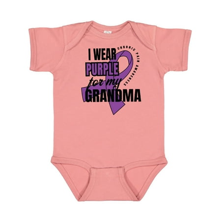 Inktastic Chronic Pain I Wear Purple For My Grandma Gift Baby Boy or Baby Girl Bodysuit
Inktastic Chronic Pain I Wear Purple For My Grandma Gift Baby Boy or Baby Girl Bodysuit