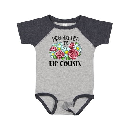 Inktastic Promoted to Big Cousin with Flowers Gift Baby Boy or Baby Girl Bodysuit
Inktastic Promoted to Big Cousin with Flowers Gift Baby Boy or Baby Girl Bodysuit