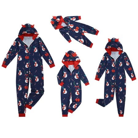 Viworld Family Christmas Pjs Matching Sets Christmas Pajamas Hooded Zipper Jumpsuit One-Piece Sleepwear for Family
Viworld Family Christmas Pjs Matching Sets Christmas Pajamas Hooded Zipper Jumpsuit One-Piece Sleepwear for Family