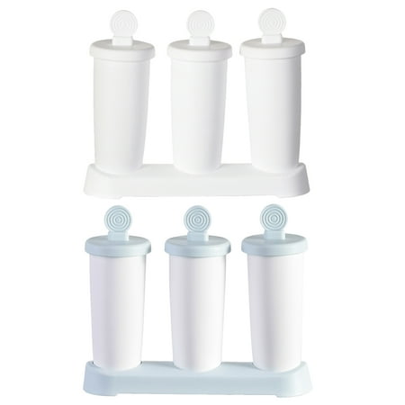 2pcs Popsicle Mold Homemade Ice Cream Mold DIY Lollipop Shape Ice Mold Ice Making Equipment for Home Kitchen Use (Blue + White )
2pcs Popsicle Mold Homemade Ice Cream Mold DIY Lollipop Shape Ice Mold Ice Making Equipment for Home Kitchen Use (Blue + White )