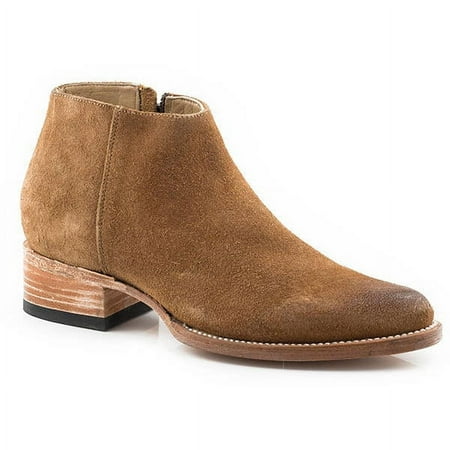 Women s Stetson Jamie Boots Handcrafted Suede Tan