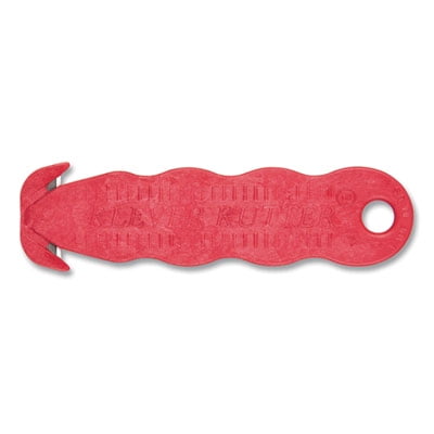 San Jamar SJMKK403 Klever Kutter Safety Cutter 1 Razor Blade Red