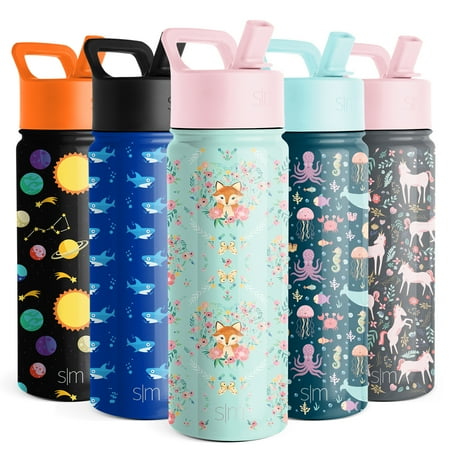 Simple Modern Summit Water Bottle Straw Lid Vacuum Insulated Stainless Steel Bottle | 18 fl oz
Simple Modern Summit Water Bottle Straw Lid Vacuum Insulated Stainless Steel Bottle | 18 fl oz