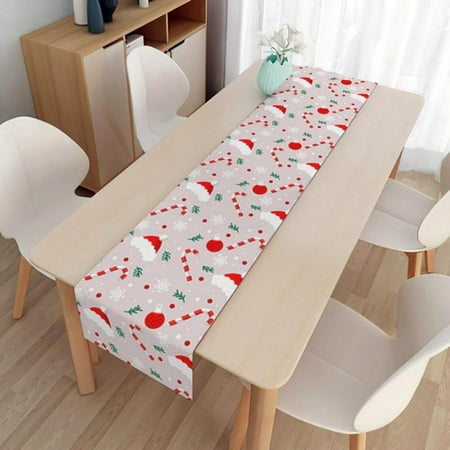 Christmas Decoration Tablecloth Holiday Gift Home Long Table Towel Placemat Linen Table Flag(D/33*150cm)
Christmas Decoration Tablecloth Holiday Gift Home Long Table Towel Placemat Linen Table Flag(D/33*150cm)