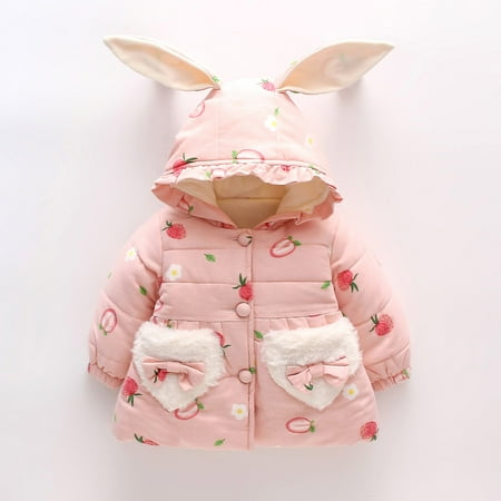 ZHUASHUM Jacket For Toddler Baby Girls Winter Fleece Windproof Hooded Thicken Warm Outerwear Kid Coats
ZHUASHUM Jacket For Toddler Baby Girls Winter Fleece Windproof Hooded Thicken Warm Outerwear Kid Coats