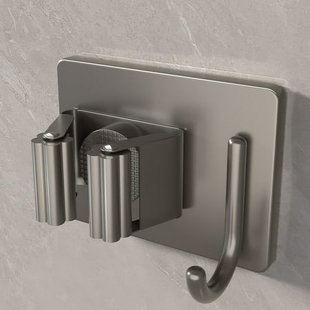 Big Deals! Lloopyting 304 Stainless Steel Mop Hook Toilet Hole Storage Mop Clamp Wall Mounted Strong Adhesive Hook Mop Frame Hooks For Hanging Wall Hooks Gray
Big Deals! Lloopyting 304 Stainless Steel Mop Hook Toilet Hole Storage Mop Clamp Wall Mounted Strong Adhesive Hook Mop Frame Hooks For Hanging Wall Hooks Gray