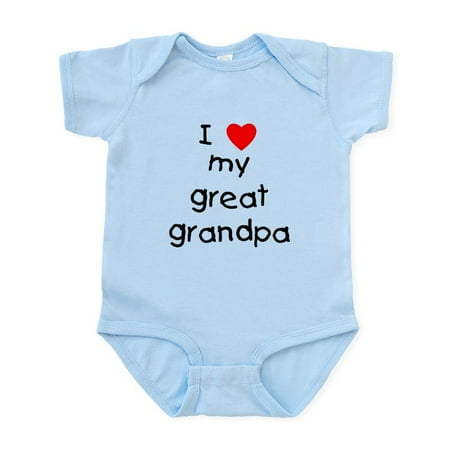 CafePress - I Love My Great Grandpa Infant Bodysuit - Baby Light Bodysuit Size Newborn - 24 Months
CafePress - I Love My Great Grandpa Infant Bodysuit - Baby Light Bodysuit Size Newborn - 24 Months