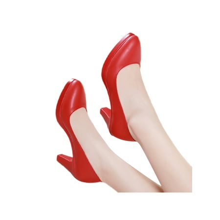 Woobling Women Pumps Pointed Toe Stiletto Heels High Heel Dress Shoes Party Office Shoe Fashion Slip On Lightweight Red 6cm 5.5
Woobling Women Pumps Pointed Toe Stiletto Heels High Heel Dress Shoes Party Office Shoe Fashion Slip On Lightweight Red 6cm 5.5