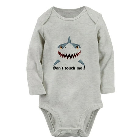 iDzn® Don t Touch Me Funny Rompers Newborn Baby Unisex Bodysuits Infant Animal Shark Graphic Jumpsuits Toddler Kids Long Sleeve Oufits (Gray 6-12 Months)
iDzn® Don t Touch Me Funny Rompers Newborn Baby Unisex Bodysuits Infant Animal Shark Graphic Jumpsuits Toddler Kids Long Sleeve Oufits (Gray 6-12 Months)