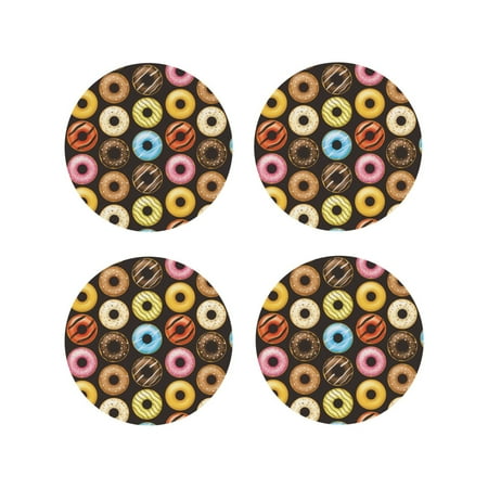 Drink Coasters Set of 4 Donut Print No.9036 Leather Coasters for Coffee Table Protector Heat Resistant Cute Coasters for Home Decor Housewarming Gifts Bar Kitchen 4 Inch Round Shape
Drink Coasters Set of 4 Donut Print No.9036 Leather Coasters for Coffee Table Protector Heat Resistant Cute Coasters for Home Decor Housewarming Gifts Bar Kitchen 4 Inch Round Shape