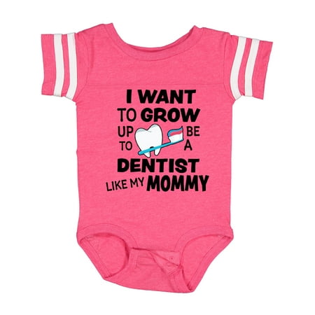 Inktastic I Want to Grow Up to Be a Dentist Like My Mommy Gift Baby Boy or Baby Girl Bodysuit
Inktastic I Want to Grow Up to Be a Dentist Like My Mommy Gift Baby Boy or Baby Girl Bodysuit