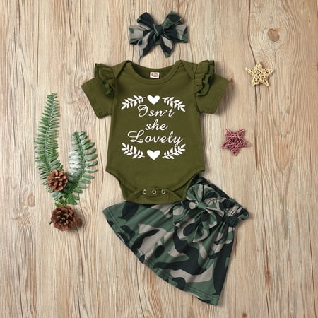 TOWED22 Baby Outfits For Girls Baby Girl Outfits Short Short Sleeve Print Romper Bodysuit Flared Long Pants Headband 3Pcs Clothes Set Green
TOWED22 Baby Outfits For Girls Baby Girl Outfits Short Short Sleeve Print Romper Bodysuit Flared Long Pants Headband 3Pcs Clothes Set Green
