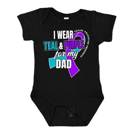 Inktastic Suicide Prevention I Wear Teal and Purple for My Dad Gift Baby Boy or Baby Girl Bodysuit
Inktastic Suicide Prevention I Wear Teal and Purple for My Dad Gift Baby Boy or Baby Girl Bodysuit