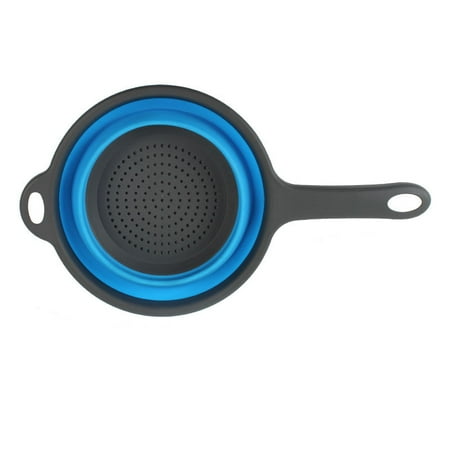 Kitchen Foldable Silicone Strainer Colanders Collapsible Colanders with Handles Space-Saver Folding Strainer Colander for Draining Pasta Vegetable (Blue)
Kitchen Foldable Silicone Strainer Colanders Collapsible Colanders with Handles Space-Saver Folding Strainer Colander for Draining Pasta Vegetable (Blue)