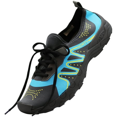 Norty Men s Women s Drainage Quick Dry Water Shoe Aqua Sock Beach Pool Sports 41344-5B(M)US Grey/Aqua
Norty Men s Women s Drainage Quick Dry Water Shoe Aqua Sock Beach Pool Sports 41344-5B(M)US Grey/Aqua