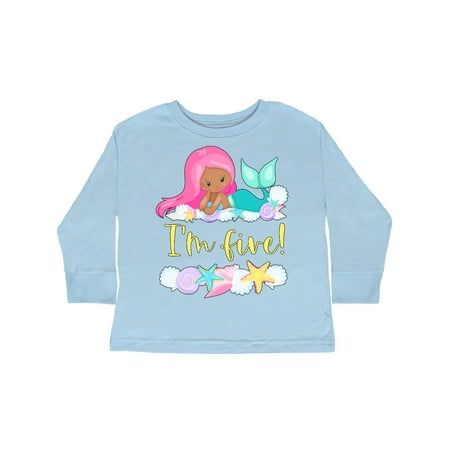 Inktastic I m 5 Mermaid with Pink Hair and Shells Gift Toddler Boy or Toddler Girl Long Sleeve T-Shirt
Inktastic I m 5 Mermaid with Pink Hair and Shells Gift Toddler Boy or Toddler Girl Long Sleeve T-Shirt