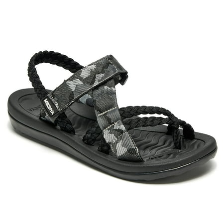 MEGNYA Hiking Sandals for Women Comfortable Walking Flip Flop Sandals with Arch Support Athletic Sandals with Hook and Loop Straps for Beach Vacation Adventure
MEGNYA Hiking Sandals for Women Comfortable Walking Flip Flop Sandals with Arch Support Athletic Sandals with Hook and Loop Straps for Beach Vacation Adventure