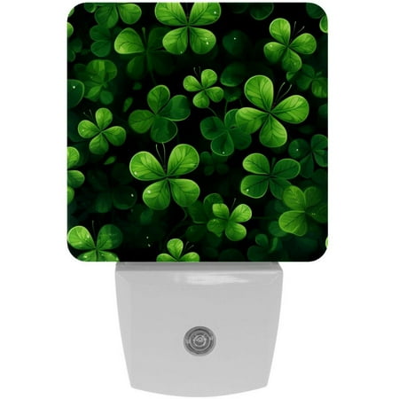St. Patrick s Day LED Square Night Lights - Energy Efficient Plug-in Wall Lamp with Auto Sensor Soft Glow Illumination - for Bedroom Nursery Bathroom - Set of 2 White
St. Patrick s Day LED Square Night Lights - Energy Efficient Plug-in Wall Lamp with Auto Sensor Soft Glow Illumination - for Bedroom Nursery Bathroom - Set of 2 White