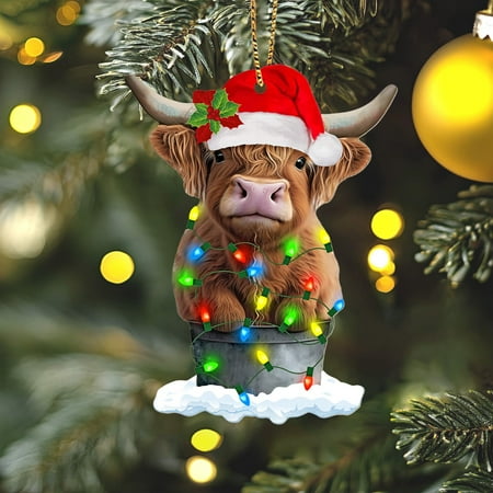 YruYptpaln 2D Acrylic Christmas Animal Ornaments Cute Cartoon Designs For Holiday Tree Hanging For Festive Celebrations Alabaster Eggs Decorative Clear Acrylic Globes with Base Fashion Jewelry
YruYptpaln 2D Acrylic Christmas Animal Ornaments Cute Cartoon Designs For Holiday Tree Hanging For Festive Celebrations Alabaster Eggs Decorative Clear Acrylic Globes with Base Fashion Jewelry