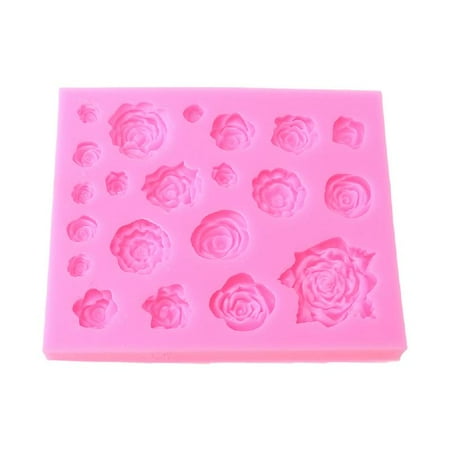 21 Cavity Roses Collection Fondant Candy Silicone Mold for Sugarcraft Cake Decoration Cupcake Topper Polymer Clay Soap Wax Making Crafting Projects
21 Cavity Roses Collection Fondant Candy Silicone Mold for Sugarcraft Cake Decoration Cupcake Topper Polymer Clay Soap Wax Making Crafting Projects