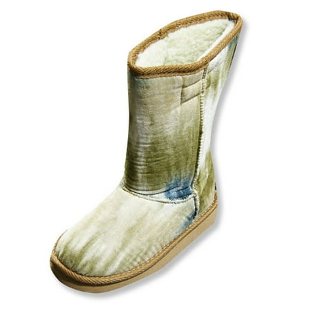 Sole Kool - Girls Tie Dyed Boot - Runs 2 sizes big 19713-3MUSLittleKid blue/tan