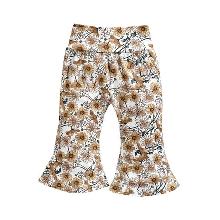 Jkerther Toddler Infant Baby Girls Wide Leg Pants Daisies Printing Long Bell-bottomed Trousers
Jkerther Toddler Infant Baby Girls Wide Leg Pants Daisies Printing Long Bell-bottomed Trousers