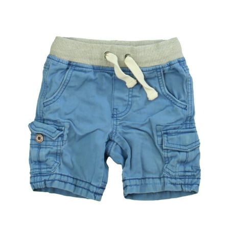 Pre-owned Boden Boys Blue Cargo Shorts size: 18 Months