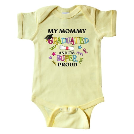 Inktastic My Mommy Graduated and I m Super Proud Gift Baby Boy or Baby Girl Bodysuit
Inktastic My Mommy Graduated and I m Super Proud Gift Baby Boy or Baby Girl Bodysuit