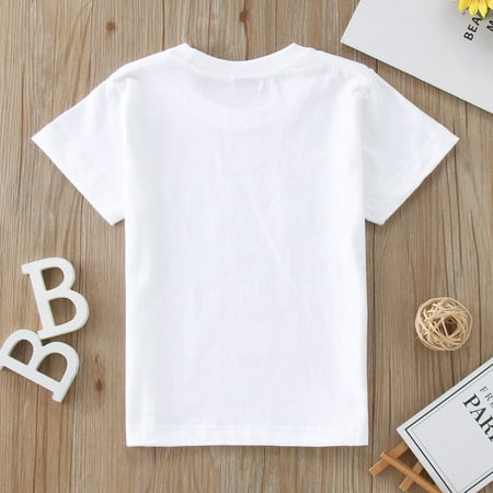 Cathalem Boys Tops Size 7 Toddler Kids Baby Girls Boys 4th Of July Summer Short Sleeve Independence Day T Shirt Tee Soft Pack Shirt White 5 Years
Cathalem Boys Tops Size 7 Toddler Kids Baby Girls Boys 4th Of July Summer Short Sleeve Independence Day T Shirt Tee Soft Pack Shirt White 5 Years