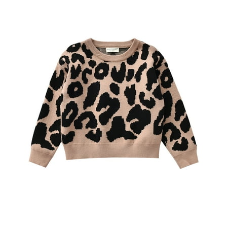 Xingqing Toddler Baby Girl Boys Leopard Sweatshirt Casual Pullover Blouse Sweater Clothes
Xingqing Toddler Baby Girl Boys Leopard Sweatshirt Casual Pullover Blouse Sweater Clothes