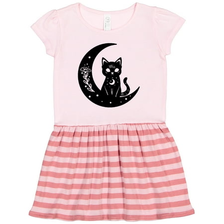 Inktastic Cat on Crescent Moon with Leaves and Stars Gift Toddler Girl Dress
Inktastic Cat on Crescent Moon with Leaves and Stars Gift Toddler Girl Dress