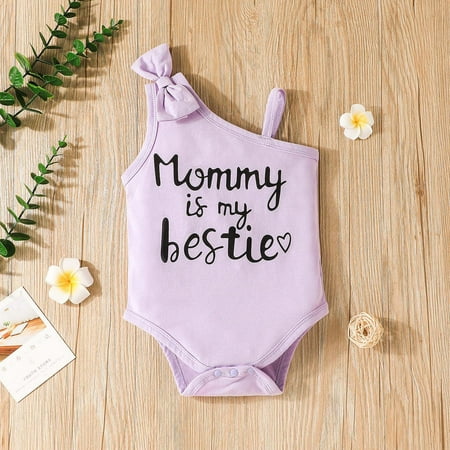 Fashion Kids Clothes LAWOR Toddler Kids Kids Girls Fashion Cute Sleeveless Suspender Bow Letter Print Romper Jumpsuit Purple 9-12 Months
Fashion Kids Clothes LAWOR Toddler Kids Kids Girls Fashion Cute Sleeveless Suspender Bow Letter Print Romper Jumpsuit Purple 9-12 Months