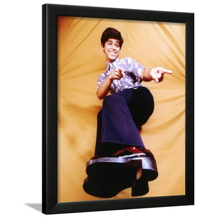 That 70s Show Wilmer Valderrama in Blue Pants Framed Print Wall Art By Movie Star News