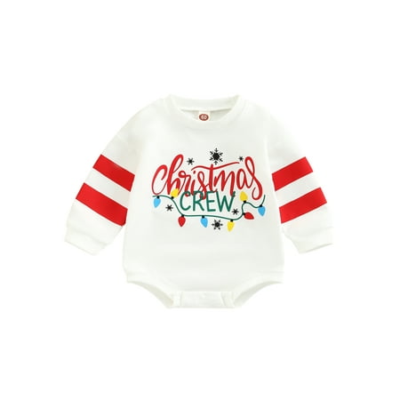 Canrulo Newborn Infant Baby Boy Girl Cute Christmas Clothes Long Sleeve Sweatshirt Romper Bodysuit Tops B 6-12 Months
Canrulo Newborn Infant Baby Boy Girl Cute Christmas Clothes Long Sleeve Sweatshirt Romper Bodysuit Tops B 6-12 Months
