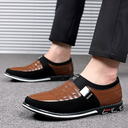 Feiboyy Fashion Style Men s Breathable Comfortable Business Slip On Work Leisure Solid Color Leather Shoes
Feiboyy Fashion Style Men s Breathable Comfortable Business Slip On Work Leisure Solid Color Leather Shoes