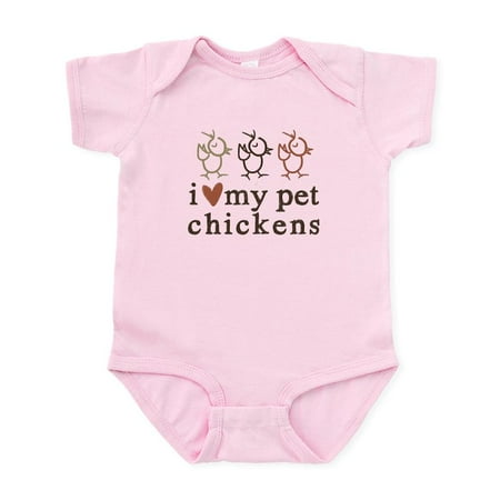 CafePress - Natural: Love My Pet Chickens Body Suit - Baby Light Bodysuit Size Newborn - 24 Months
CafePress - Natural: Love My Pet Chickens Body Suit - Baby Light Bodysuit Size Newborn - 24 Months