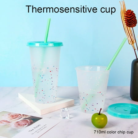 TOPOINT Color Changing Cups Reusable Tumblers with Lids and Straw Iced Strata Cups for Adults Kids New
TOPOINT Color Changing Cups Reusable Tumblers with Lids and Straw Iced Strata Cups for Adults Kids New