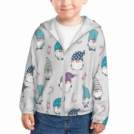 Goofa cute winter Gnome Printed Kids Zip-Up Hoodie Girls Boys UPF50+ Sun Protection Jacket Hooded Cooling Shirt-3 Years
Goofa cute winter Gnome Printed Kids Zip-Up Hoodie Girls Boys UPF50+ Sun Protection Jacket Hooded Cooling Shirt-3 Years