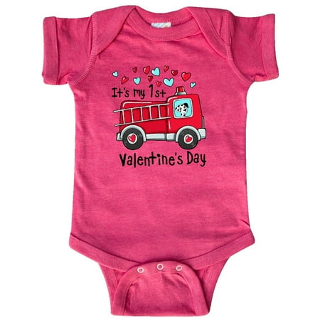 Inktastic It s My 1st Valentine s Day Fire Truck with Cute Dalmatian Gift Baby Boy or Baby Girl Bodysuit
Inktastic It s My 1st Valentine s Day Fire Truck with Cute Dalmatian Gift Baby Boy or Baby Girl Bodysuit