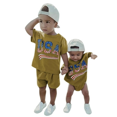 

KI-8jcuD 4T Boys Long Sleeve Shirts Toddler Kids Baby Girls Boys 4Th Of July Summer Short Sleeve Independence Day T Shirt Tops Stripes Shorts Outfits Set Baby Boy Outfits With Suspenders Baby Boys 3