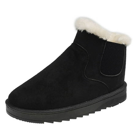 Ediodpoh Winter Shoes Women s Snow Short Shaft Warm Lined Winter Comfortable Flat Shoes Non Outdoor Low Size Womens Booties Black 6
Ediodpoh Winter Shoes Women s Snow Short Shaft Warm Lined Winter Comfortable Flat Shoes Non Outdoor Low Size Womens Booties Black 6