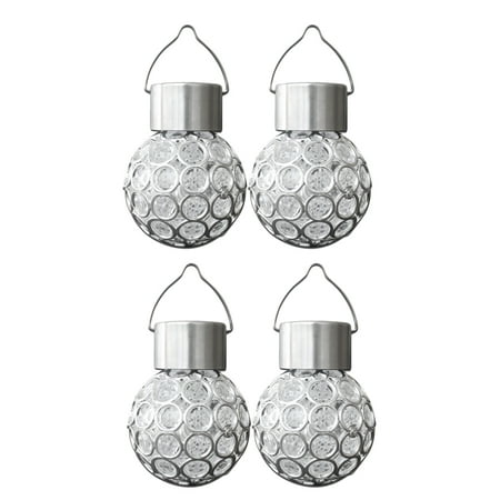Rosarivae 4PCS/Set White Light Solar Power Hollow Hanging Lamp Outdoor Use Decorative Ball Shape Light
Rosarivae 4PCS/Set White Light Solar Power Hollow Hanging Lamp Outdoor Use Decorative Ball Shape Light