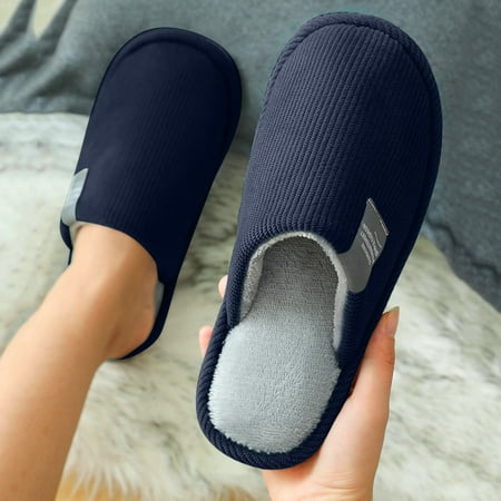 Huilaibazo Fuzzy Slippers For Men Cotton Mopping Fashion Comfortable Home Indoor Warm Thick Bottom Soft Non Slip
Huilaibazo Fuzzy Slippers For Men Cotton Mopping Fashion Comfortable Home Indoor Warm Thick Bottom Soft Non Slip