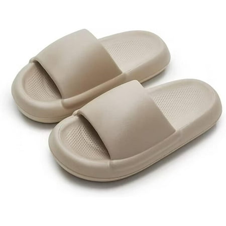 Cute Pillow Slippers for Women Men Summer Anti-Slip Indoor Outdoor Open Toe Slides Soft Lightweight Thick Sole Sandals Casual Shoes
Cute Pillow Slippers for Women Men Summer Anti-Slip Indoor Outdoor Open Toe Slides Soft Lightweight Thick Sole Sandals Casual Shoes