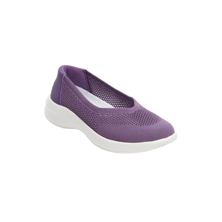 Comfortview Women s Wide Width Cv Sport Laney Slip On Sneaker