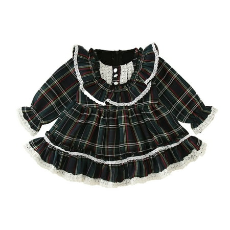 Dress for Girl Dress 4t Girl Kids Toddler Girls Princess Dress Ruffles Lace Long Sleeve Plaid Printed Dress Clothing Fashion Long Sleeve Flower Girl Dress for Baby 4t Girls Clothes Romper
Dress for Girl Dress 4t Girl Kids Toddler Girls Princess Dress Ruffles Lace Long Sleeve Plaid Printed Dress Clothing Fashion Long Sleeve Flower Girl Dress for Baby 4t Girls Clothes Romper